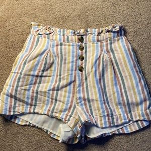 Striped shorts